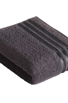 Serviette de bain Vossen Cult de Luxe 7660 Graphite 67x140