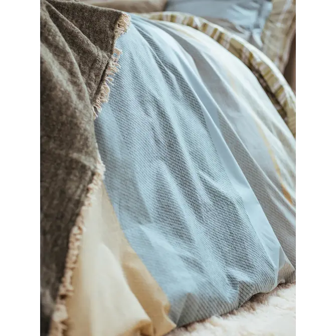 Vandyck Green Shoot Dekbedovertrek Lits-jumeaux (240x200/220) smoke green