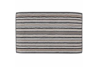 Tapis de bain Cawo à rayures multicolores