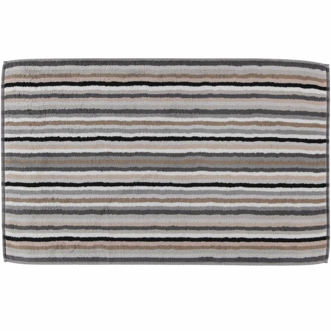Tapis de bain Cawo à rayures multicolores Tapis de bain Cawo à rayures multicolores
