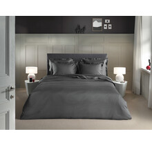 Heckett & Lane Banda Dekbedovertrek 140x200/220 Classic Anthracite