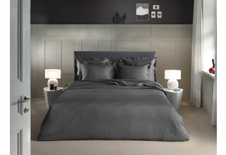 Heckett & Lane Banda Dekbedovertrek 140x200/220 Classic Anthracite