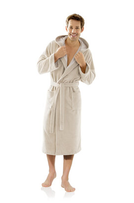 Morgenstern Marc Heren Badjas  Sand XL