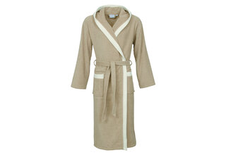 Peignoir unisexe Carl Ross 740300 liège/blanc cassé XL