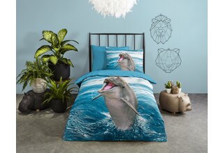 Good Morning nr.30745 Jump 140x220 blauw