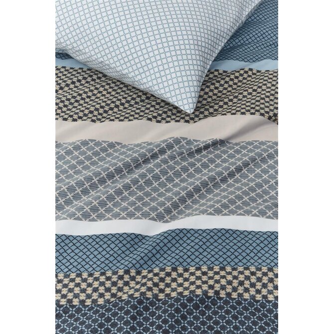 Beddinghouse Lenn housse de couette Blue 240x200/220 Beddinghouse Lenn housse de couette Blue 240x200/220