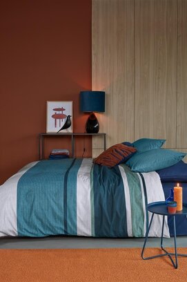 Beddinghouse Laila dekbedovertrek Blue 200x200/220