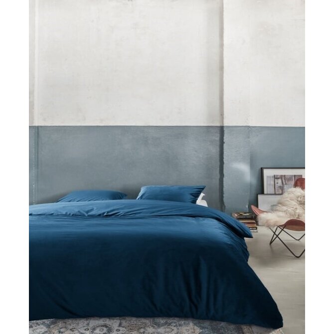 At Home by Beddinghouse Tender housse de couette Bleu 200x200/220