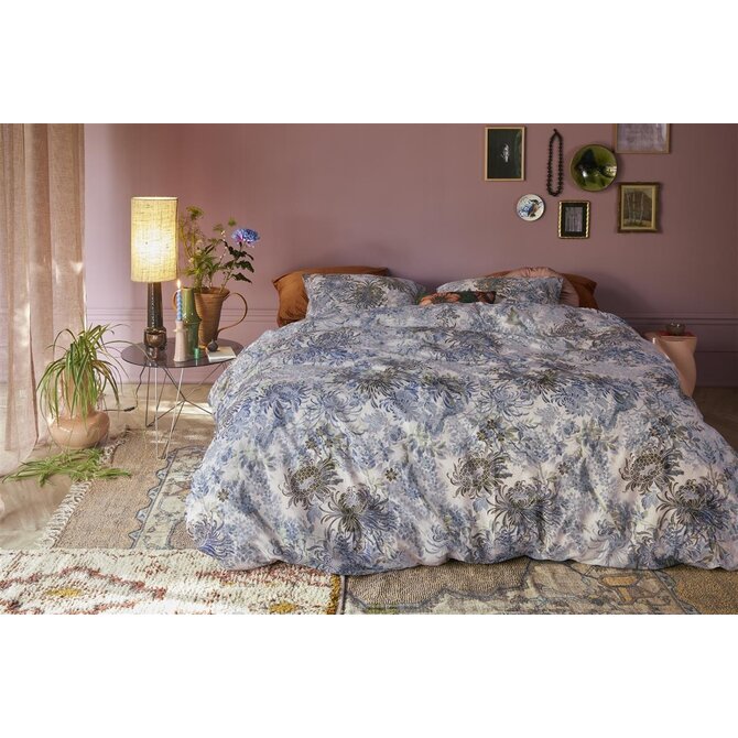Chez soi par Beddinghouse Housse de couette Full of Beauty Bleu Vert 240x200/220 cm