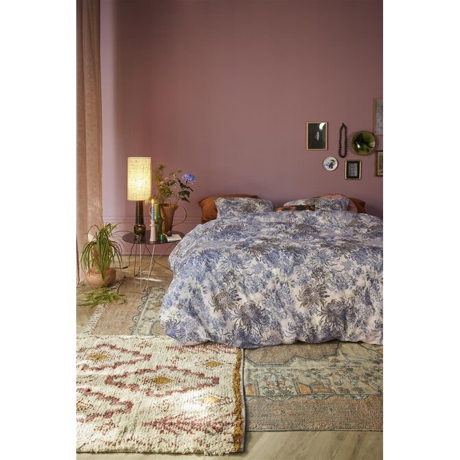 At home by Beddinghouse Dekbedovertrek Full of Beauty Blue Green 240x200/220 cm