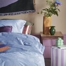 At home by Beddinghouse Housse de couette Tender Mid Blue 240x200/220 cm