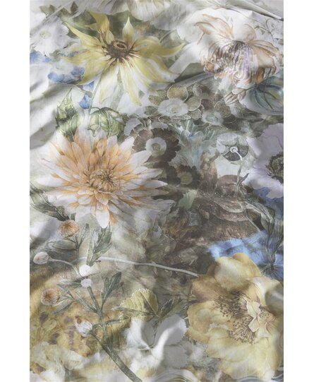 At home by Beddinghouse Dekbedovertrek Forever Flowers Green 140x200/220 cm