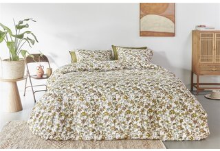 Beddinghouse Housse de couette Tess Ochre 140x200/220 cm