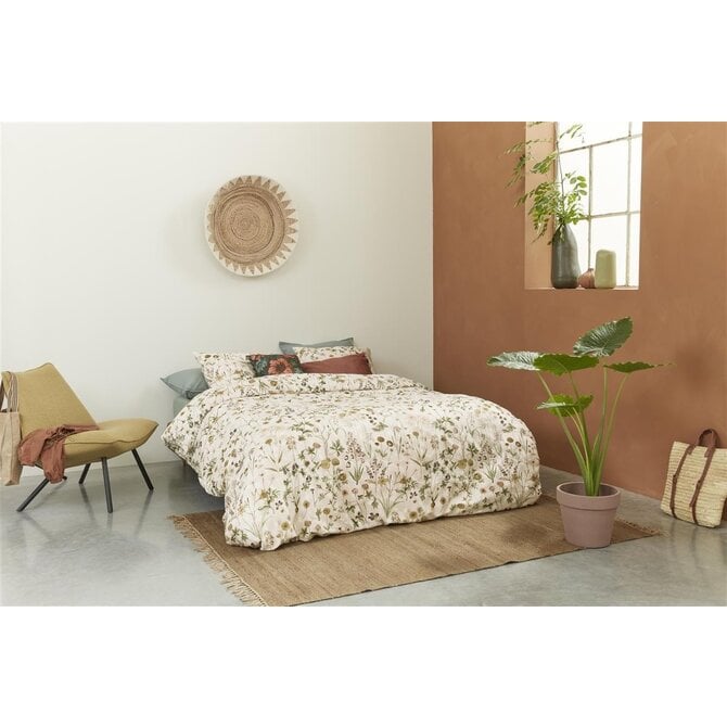 Beddinghouse Housse de couette Olivia Natural 200x200/220 cm