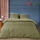 Beddinghouse Beddinghouse Housse de couette Yori Green 140x200/220 cm