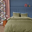 Beddinghouse Beddinghouse Housse de couette Yori Green 140x200/220 cm