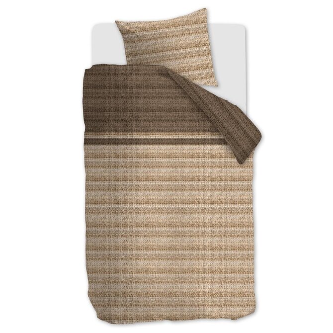 Beddinghouse Dekbedovertrek Lorena Dark Sand 60x70 cm Beddinghouse Dekbedovertrek Lorena Dark Sand 60x70 cm
