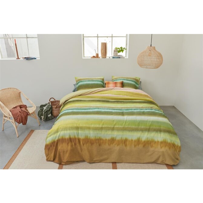 Beddinghouse Housse de couette Hila Green 200x200/220 cm