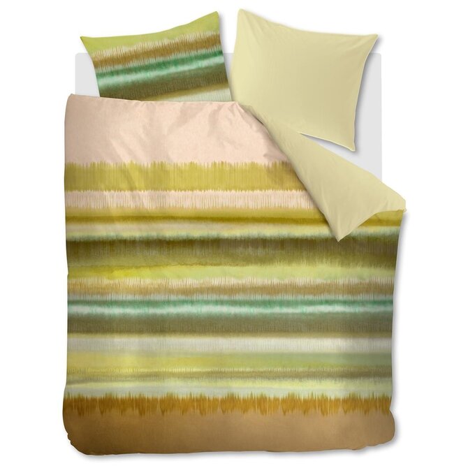 Beddinghouse Dekbedovertrek Hila Green 240x200/220 cm Beddinghouse Dekbedovertrek Hila Green 240x200/220 cm