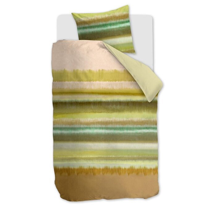 Beddinghouse Dekbedovertrek Hila Green 240x200/220 cm Beddinghouse Dekbedovertrek Hila Green 240x200/220 cm