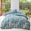 Beddinghouse Beddinghouse Dekbedovertrek Sumatra Blue Green 140x200/220 cm