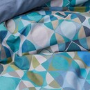 Beddinghouse Beddinghouse Dekbedovertrek Sumatra Blue Green 140x200/220 cm