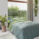 Beddinghouse Beddinghouse Housse de couette Silas Blue Green 240x200/220 cm