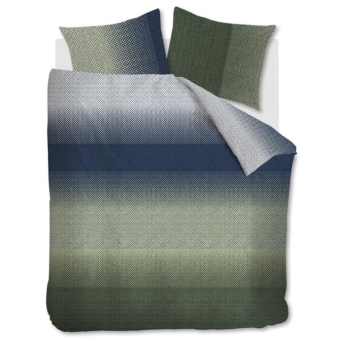Beddinghouse Duco housse de couette Blue Green 200x200/220 cm