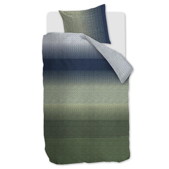 Beddinghouse Dekbedovertrek Duco Blue Green 200x200/220 cm