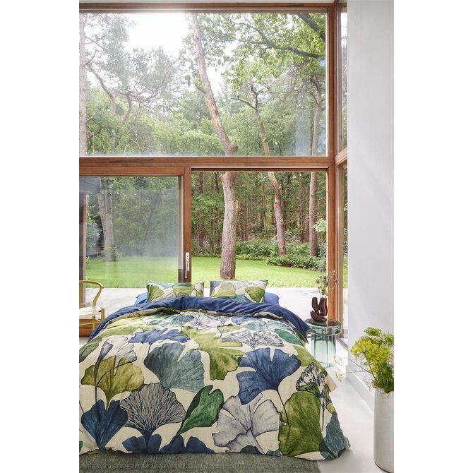 Beddinghouse Dekbedovertrek Sue Blue Green 240x200/220 cm