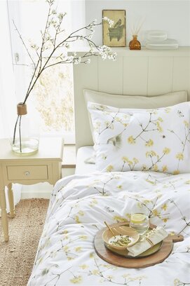 Marjolein Bastin Housse de couette Chiffchaff Yellow 240x200/220 cm