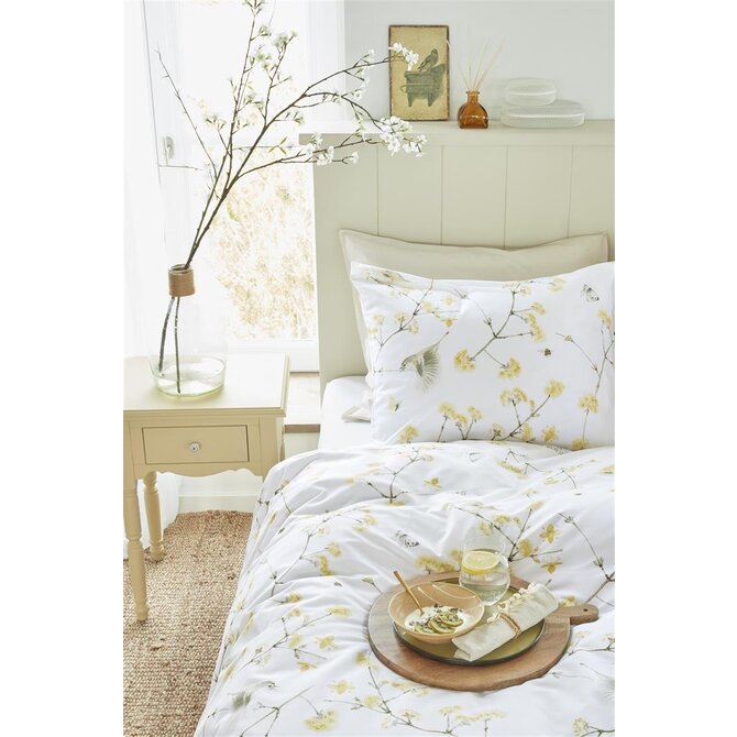 Marjolein Bastin Housse de couette Chiffchaff Yellow 260x200/220 cm