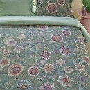 Pip Studio Pip Studio Housse de couette Viva Las Flores Vert 140x200/220 cm