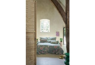 Pip Studio Dekbedovertrek Viva Las Flores Green 200x200/220 cm