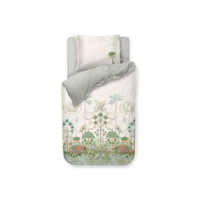 Pip Studio Housse de couette Panoramico Off-white 200x200/220 cm Pip Studio Housse de couette Panoramico Off-white 200x200/220 cm