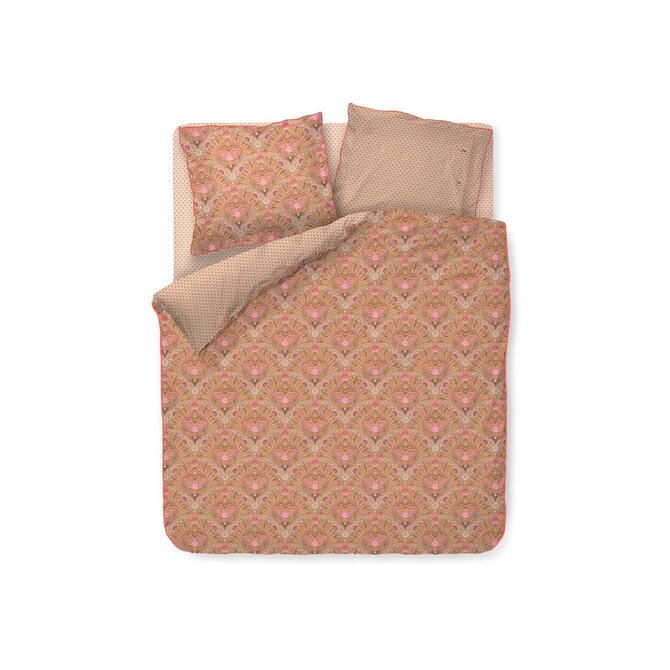 Pip Studio Dekbedovertrek Alba Khaki 140x200/220 cm Pip Studio Dekbedovertrek Alba Khaki 140x200/220 cm