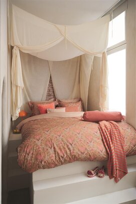 Pip Studio Dekbedovertrek Alba Khaki 200x200/220 cm