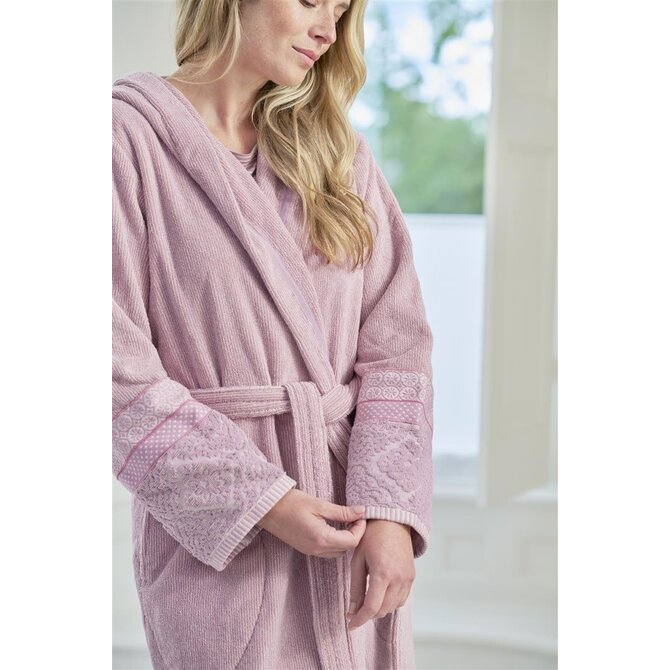 Pip Studio Soft Zellige Bathrobe Lila XL Pip Studio Soft Zellige Bathrobe Lila XL