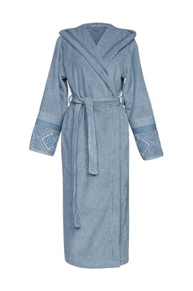 Pip Studio Soft Zellige Bathrobe Blue Grey XS