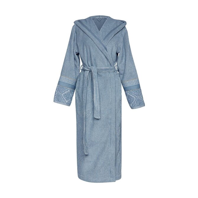 Pip Studio Soft Zellige Bathrobe Blue Grey XS