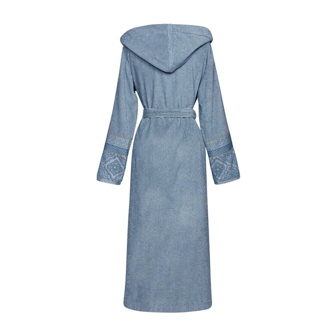 Pip Studio Soft Zellige Bathrobe Blue Grey S Pip Studio Soft Zellige Bathrobe Blue Grey S