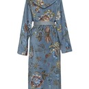 Pip Studio Pip Studio Secret Garden Bathrobe Blue XXL