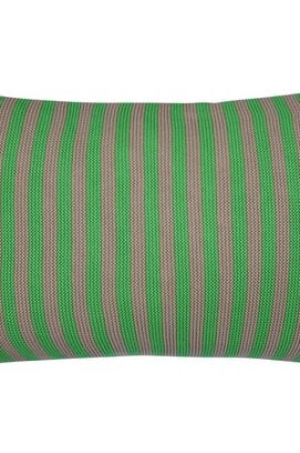 Pip Studio Bonsoir Coussin à rayures vert 40x60 cm