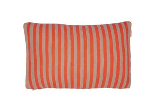 Pip Studio Bonsoir Coussin à rayures Orange 40x60 cm