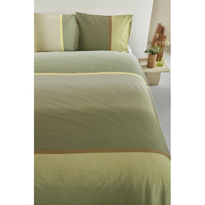 Kardol by Beddinghouse Housse de couette Alluring Olive Green 200x200/220 cm