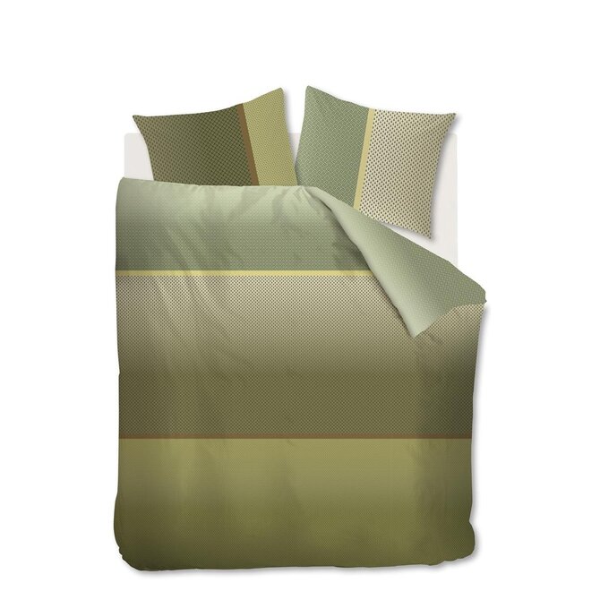Kardol by Beddinghouse  Dekbedovertrek Alluring Olive Green 240x200/220 cm