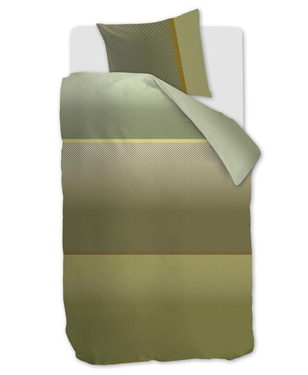 Kardol by Beddinghouse  Dekbedovertrek Alluring Olive Green 240x200/220 cm