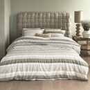 Rivièra Maison Riviera Maison Housse de couette Sturdy Stripe Grey-green 200x200/220 cm