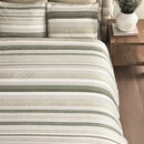 Rivièra Maison Riviera Maison Housse de couette Sturdy Stripe Grey-green 200x200/220 cm