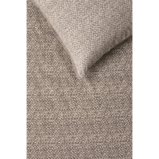 Riviera Maison Dekbedovertrek Braided  Taupe 240x200/220 cm